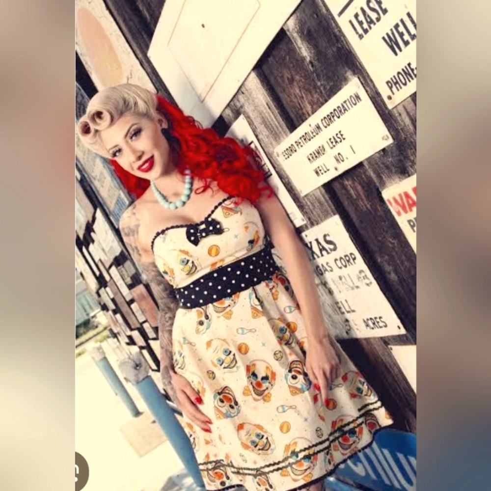 Sourpuss Clown Dress